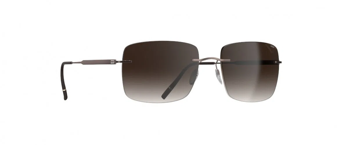 Silhouette Chesterman Rimless 8752 Sunglasses - view 9